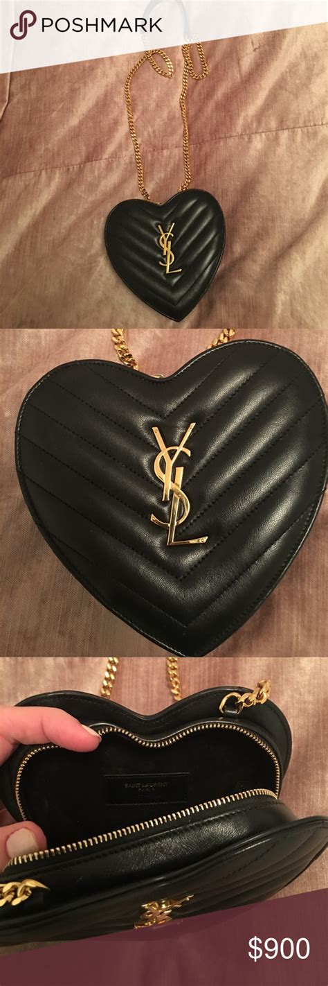 ysl heart bag sale|ysl heart shaped bag.